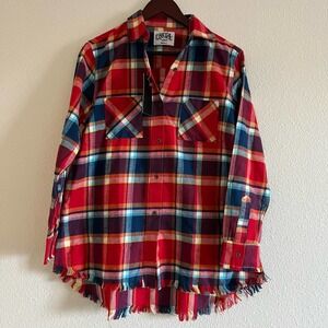 NWT Women's Red Flannel Size Small